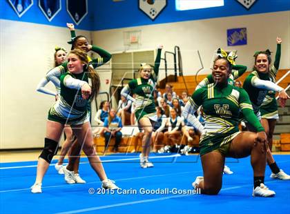 Thumbnail 1 in Coastal 3A Conference Cheer photogallery.