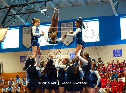 Thumbnail 2 in Coastal 3A Conference Cheer photogallery.