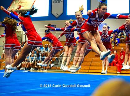 Thumbnail 2 in Coastal 3A Conference Cheer photogallery.