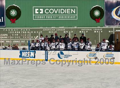 Thumbnail 2 in Avon Old Farms vs Taft (Exhibition game at Fenway Park) photogallery.
