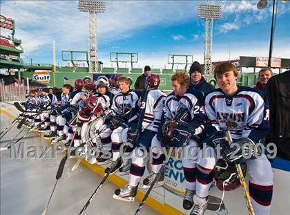 Thumbnail 1 in Avon Old Farms vs Taft (Exhibition game at Fenway Park) photogallery.