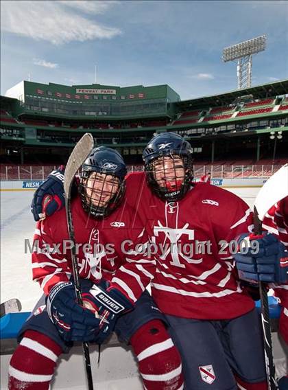 Thumbnail 1 in Avon Old Farms vs Taft (Exhibition game at Fenway Park) photogallery.