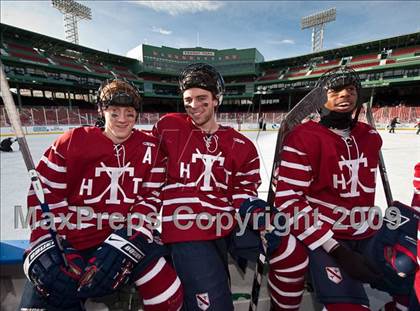 Thumbnail 1 in Avon Old Farms vs Taft (Exhibition game at Fenway Park) photogallery.