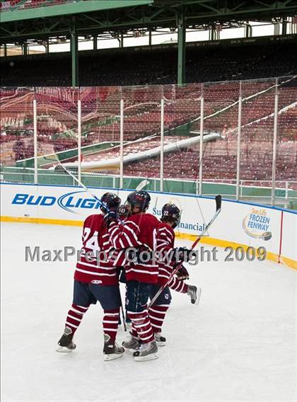 Thumbnail 3 in Avon Old Farms vs Taft (Exhibition game at Fenway Park) photogallery.