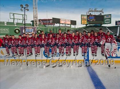 Thumbnail 2 in Avon Old Farms vs Taft (Exhibition game at Fenway Park) photogallery.
