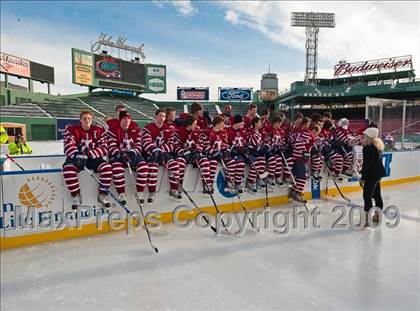 Thumbnail 3 in Avon Old Farms vs Taft (Exhibition game at Fenway Park) photogallery.