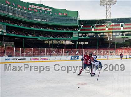 Thumbnail 2 in Avon Old Farms vs Taft (Exhibition game at Fenway Park) photogallery.