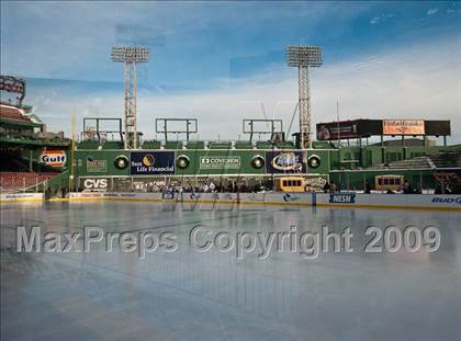 Thumbnail 2 in Avon Old Farms vs Taft (Exhibition game at Fenway Park) photogallery.