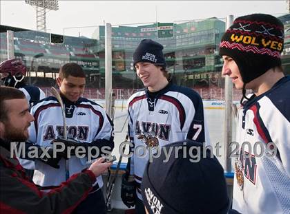 Thumbnail 1 in Avon Old Farms vs Taft (Exhibition game at Fenway Park) photogallery.