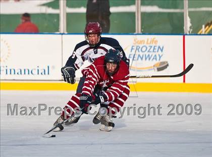Thumbnail 3 in Avon Old Farms vs Taft (Exhibition game at Fenway Park) photogallery.