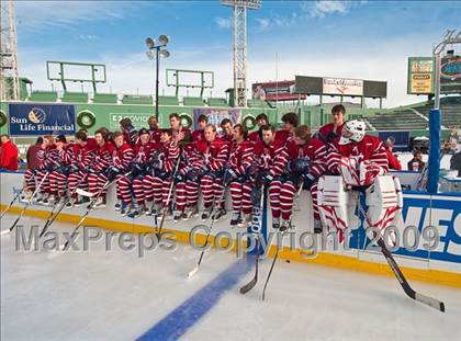 Thumbnail 1 in Avon Old Farms vs Taft (Exhibition game at Fenway Park) photogallery.