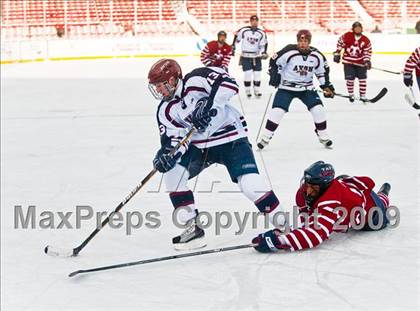 Thumbnail 2 in Avon Old Farms vs Taft (Exhibition game at Fenway Park) photogallery.