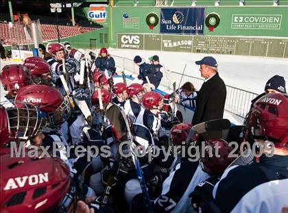 Thumbnail 3 in Avon Old Farms vs Taft (Exhibition game at Fenway Park) photogallery.