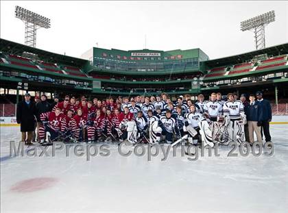 Thumbnail 2 in Avon Old Farms vs Taft (Exhibition game at Fenway Park) photogallery.