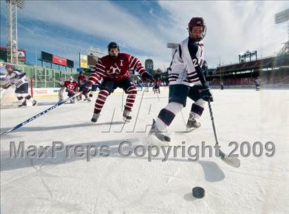 Thumbnail 2 in Avon Old Farms vs Taft (Exhibition game at Fenway Park) photogallery.