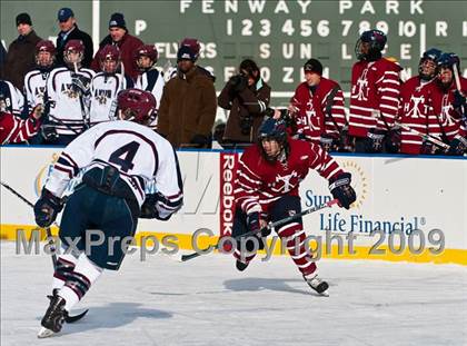 Thumbnail 2 in Avon Old Farms vs Taft (Exhibition game at Fenway Park) photogallery.