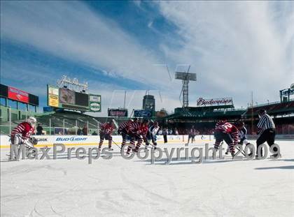 Thumbnail 1 in Avon Old Farms vs Taft (Exhibition game at Fenway Park) photogallery.