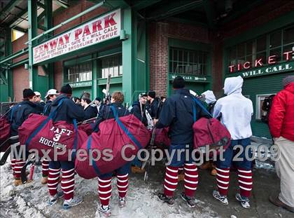 Thumbnail 1 in Avon Old Farms vs Taft (Exhibition game at Fenway Park) photogallery.