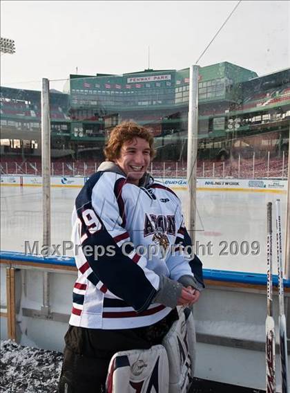 Thumbnail 1 in Avon Old Farms vs Taft (Exhibition game at Fenway Park) photogallery.