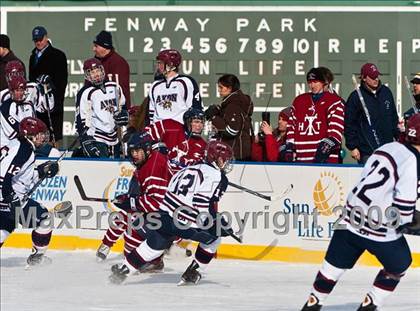 Thumbnail 2 in Avon Old Farms vs Taft (Exhibition game at Fenway Park) photogallery.