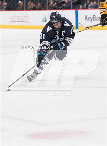 Thumbnail 1 in Valor Christian vs. Monarch (CHSAA Frozen Four) photogallery.