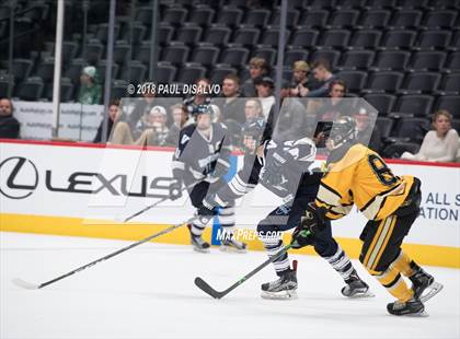 Thumbnail 1 in Valor Christian vs. Monarch (CHSAA Frozen Four) photogallery.