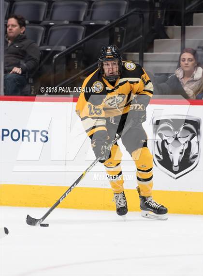 Thumbnail 1 in Valor Christian vs. Monarch (CHSAA Frozen Four) photogallery.