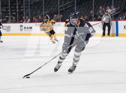 Thumbnail 1 in Valor Christian vs. Monarch (CHSAA Frozen Four) photogallery.