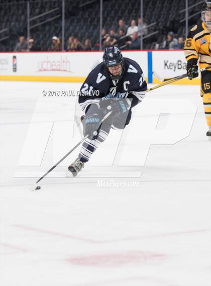 Thumbnail 2 in Valor Christian vs. Monarch (CHSAA Frozen Four) photogallery.