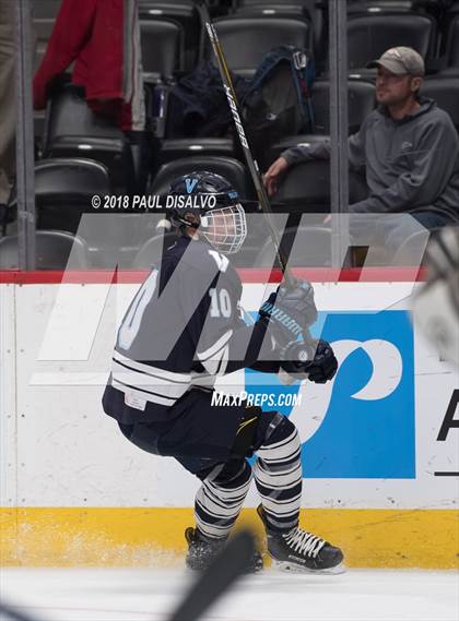 Thumbnail 1 in Valor Christian vs. Monarch (CHSAA Frozen Four) photogallery.