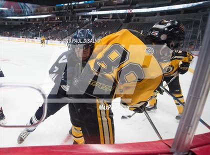 Thumbnail 1 in Valor Christian vs. Monarch (CHSAA Frozen Four) photogallery.