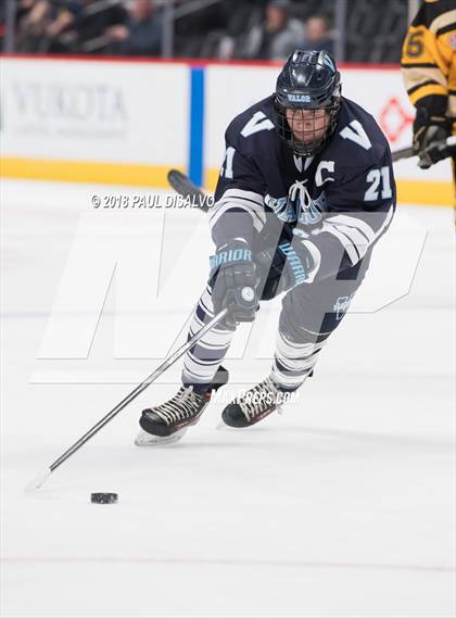 Thumbnail 3 in Valor Christian vs. Monarch (CHSAA Frozen Four) photogallery.