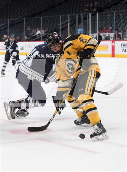 Thumbnail 3 in Valor Christian vs. Monarch (CHSAA Frozen Four) photogallery.