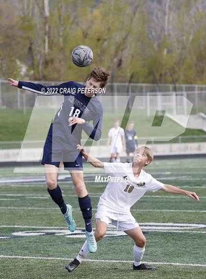 Thumbnail 3 in Ridgeline vs. Snow Canyon (UHSAA 4A Quarterfinal Playoff) photogallery.