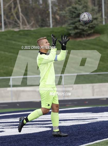 Thumbnail 1 in Ridgeline vs. Snow Canyon (UHSAA 4A Quarterfinal Playoff) photogallery.