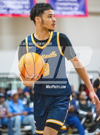 Thumbnail 1 in Fayetteville Academy vs New Life Christian Academy (Veterans Day Tournament) photogallery.