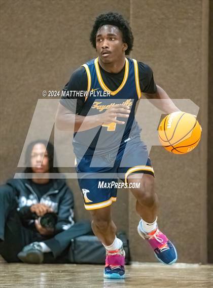 Thumbnail 2 in Fayetteville Academy vs New Life Christian Academy (Veterans Day Tournament) photogallery.
