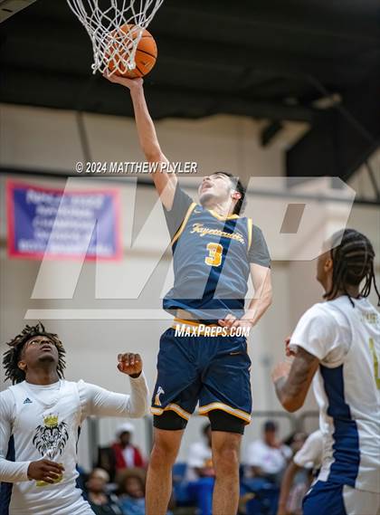 Thumbnail 2 in Fayetteville Academy vs New Life Christian Academy (Veterans Day Tournament) photogallery.