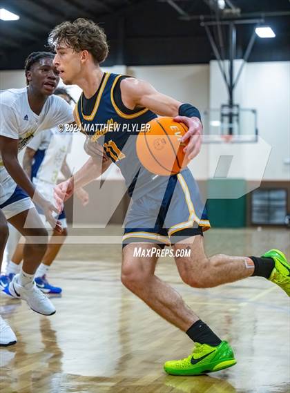 Thumbnail 3 in Fayetteville Academy vs New Life Christian Academy (Veterans Day Tournament) photogallery.