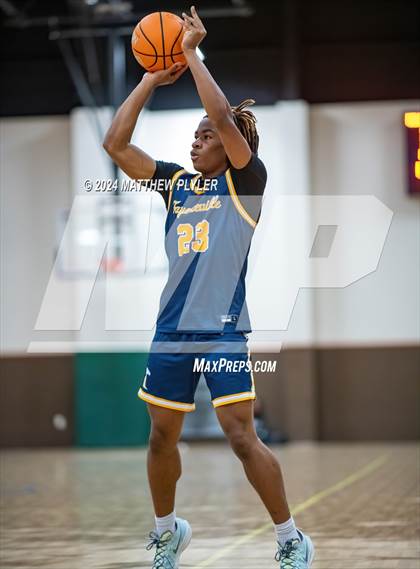 Thumbnail 1 in Fayetteville Academy vs New Life Christian Academy (Veterans Day Tournament) photogallery.