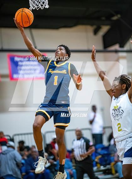 Thumbnail 1 in Fayetteville Academy vs New Life Christian Academy (Veterans Day Tournament) photogallery.