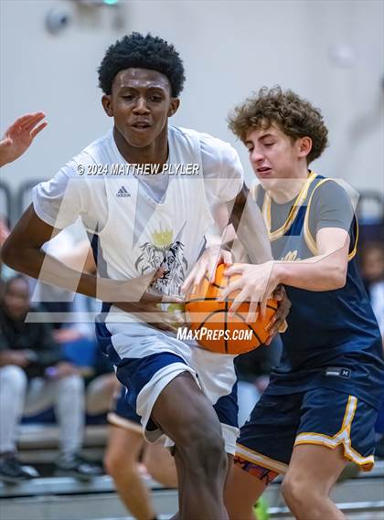 Thumbnail 1 in Fayetteville Academy vs New Life Christian Academy (Veterans Day Tournament) photogallery.