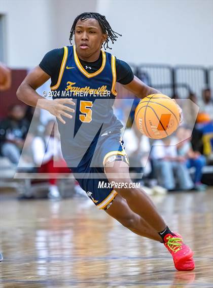Thumbnail 2 in Fayetteville Academy vs New Life Christian Academy (Veterans Day Tournament) photogallery.