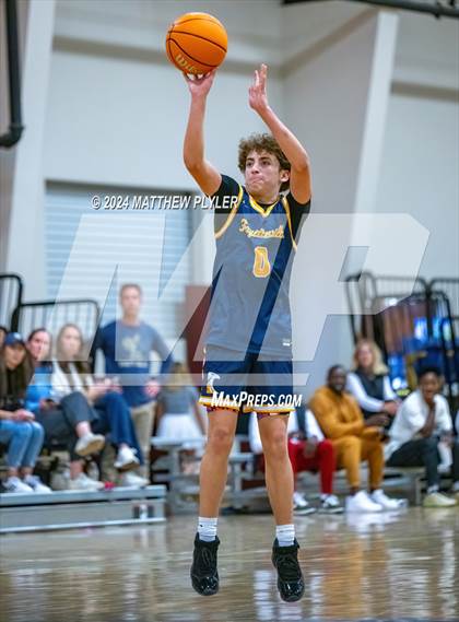 Thumbnail 3 in Fayetteville Academy vs New Life Christian Academy (Veterans Day Tournament) photogallery.