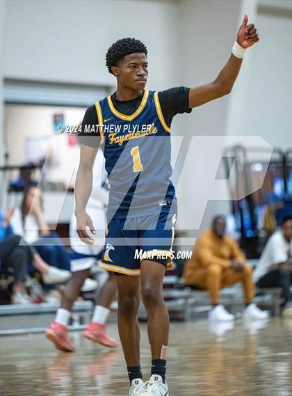Thumbnail 1 in Fayetteville Academy vs New Life Christian Academy (Veterans Day Tournament) photogallery.