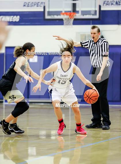 Thumbnail 3 in St. Genevieve vs Spring Valley (War on the Floor) photogallery.