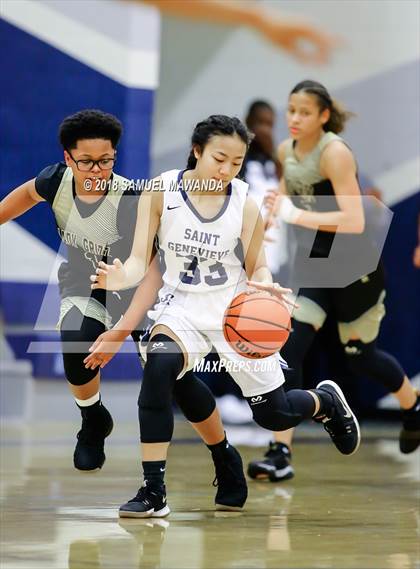 Thumbnail 1 in St. Genevieve vs Spring Valley (War on the Floor) photogallery.