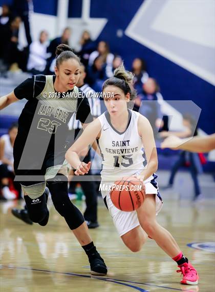 Thumbnail 2 in St. Genevieve vs Spring Valley (War on the Floor) photogallery.