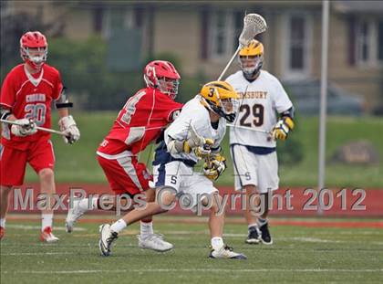 Thumbnail 3 in Simsbury vs Conard (CCC West Game) photogallery.