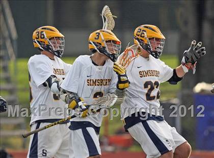 Thumbnail 2 in Simsbury vs Conard (CCC West Game) photogallery.